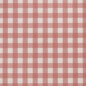американские обои красные в комнату клетку Fabricut French general Ranier Rose На фото американские обои красные в комнату клетку Fabricut French general Ranier Rose