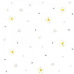 бельгийские обои белые в комнату с абстракцией Decoprint Sweet Dreams Noukies ND21143 На фото бельгийские обои белые в комнату с абстракцией Decoprint Sweet Dreams Noukies ND21143