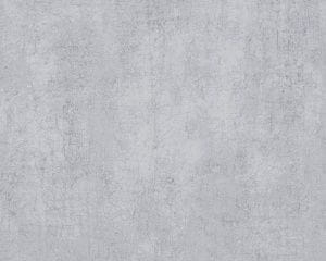 немецкие обои серые в комнату AS-Creation «под штукатурку» Titanium 37840-6 На фото немецкие обои серые в комнату AS-Creation «под штукатурку» Titanium 37840-6