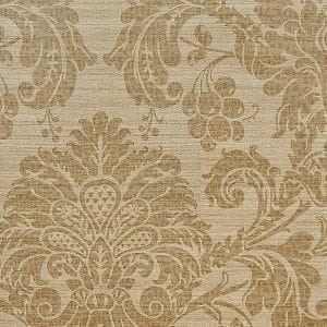 элитные бумажные обои бежевые в комнату Zoffany с дамаском Classic Damasks CDW02007 На фото элитные бумажные обои бежевые в комнату Zoffany с дамаском Classic Damasks CDW02007