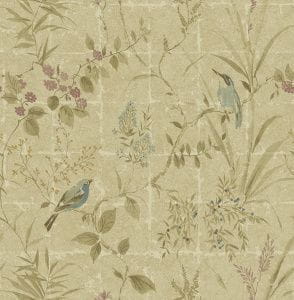 дорогие обои бежевые с птицами Fine Decor Empress FD21702 На фото дорогие обои бежевые с птицами Fine Decor Empress FD21702