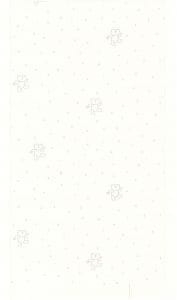 бумажные обои белые детские Lutece Tartine Chocolat IH12091909 На фото бумажные обои белые детские Lutece Tartine Chocolat IH12091909
