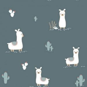 бельгийские дорогие флизелиновые полностью обои синие детские Decoprint Sweet Dreams Noukies ND21126 На фото бельгийские дорогие флизелиновые полностью обои синие детские Decoprint Sweet Dreams Noukies ND21126