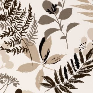 обои в комнату Clarke&Clarke с цветами  английской стиле Wild Garden W0047-02 На фото обои в комнату Clarke&Clarke с цветами  английской стиле Wild Garden W0047-02