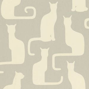 английские обои в коридор Sanderson Bloomsbury Canvas DOIL211066 На фото английские обои в коридор Sanderson Bloomsbury Canvas DOIL211066