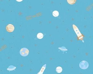 немецкие дешевые виниловые обои детские AS-Creation с абстракцией Esprit Kids 35828-2 На фото немецкие дешевые виниловые обои детские AS-Creation с абстракцией Esprit Kids 35828-2