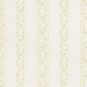 обои желтые в комнату Rasch с полосой Petite Fleur 289168 На фото обои желтые в комнату Rasch с полосой Petite Fleur 289168