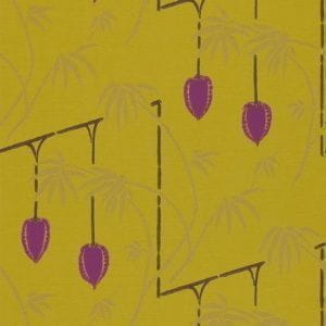 английские флизелиновые полностью обои желтые в комнату Harlequin Tamika 35616 На фото английские флизелиновые полностью обои желтые в комнату Harlequin Tamika 35616