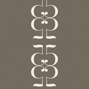 элитные обои белые в комнату Tres Tintas с полосой стиле «модерн» Bodoni VH5-A4 На фото элитные обои белые в комнату Tres Tintas с полосой стиле «модерн» Bodoni VH5-A4