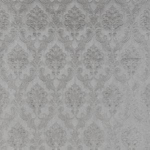 английские обои серые с дамаском Clarke&Clarke Floribunda W0042-04 На фото английские обои серые с дамаском Clarke&Clarke Floribunda W0042-04