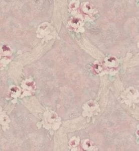 итальянские флизелиновые обои розовые в гостиную Blumarine с цветами  3 BM26076 На фото итальянские флизелиновые обои розовые в гостиную Blumarine с цветами  3 BM26076