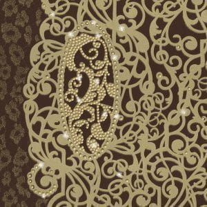 итальянские обои черные в спальню дизайнеркие Roberto Cavalli Home 3 14111 На фото итальянские обои черные в спальню дизайнеркие Roberto Cavalli Home 3 14111