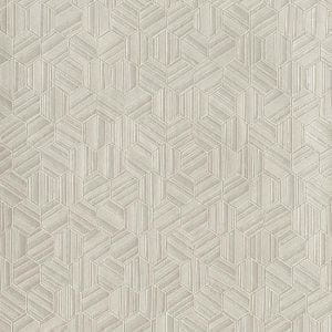американские премиум виниловые обои на бумажной основе серые с геометрией York Luxury Finishes COD0205N На фото американские премиум виниловые обои на бумажной основе серые с геометрией York Luxury Finishes COD0205N