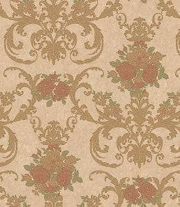 итальянские недорогие флизелиновые обои в комнату Decoro Pareti с цветами  Classico AD1735 На фото итальянские недорогие флизелиновые обои в комнату Decoro Pareti с цветами  Classico AD1735