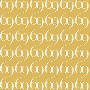испанские обои желтые в коридор Tres Tintas Bodoni VH6-B1 На фото испанские обои желтые в коридор Tres Tintas Bodoni VH6-B1