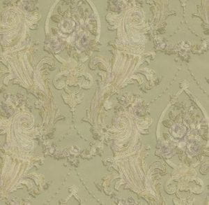 российские обои светло-зеленые Prima Italiana Classica 31009 На фото российские обои светло-зеленые Prima Italiana Classica 31009