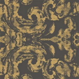 обои желтые Zoffany Persia PEW06001 На фото обои желтые Zoffany Persia PEW06001