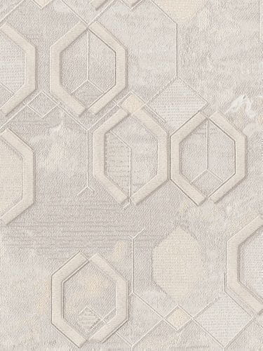 недорогие флизелиновые обои бежевые Malex Design с орнаментом Эликсир 4290-4 На фото недорогие флизелиновые обои бежевые Malex Design с орнаментом Эликсир 4290-4