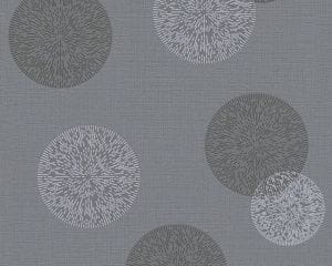 немецкие недорогие обои серые в комнату AS-Creation с абстракцией Happy Spring 34771-3 На фото немецкие недорогие обои серые в комнату AS-Creation с абстракцией Happy Spring 34771-3