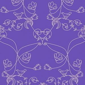 испанские обои фиолетовые Tres Tintas Hit 1969-6 На фото испанские обои фиолетовые Tres Tintas Hit 1969-6