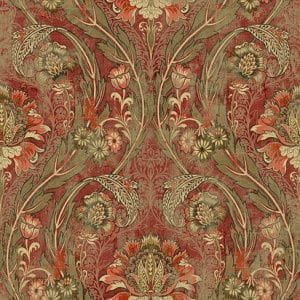 премиум бумажные обои красные в стиле «модерн» KT-Exclusive Champagne Florals MF10801 На фото премиум бумажные обои красные в стиле «модерн» KT-Exclusive Champagne Florals MF10801