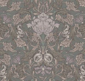 российские элитные обои с цветами  Loymina British Style Garden 11005 На фото российские элитные обои с цветами  Loymina British Style Garden 11005