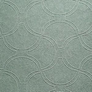 флизелиновые полностью обои бирюзовые в комнату с орнаментом Architects Paper Omnia 1801-86 На фото флизелиновые полностью обои бирюзовые в комнату с орнаментом Architects Paper Omnia 1801-86
