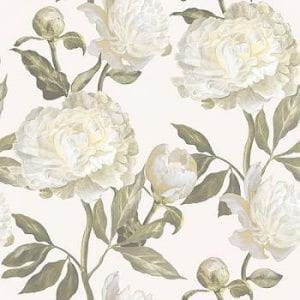 бельгийские флизелиновые полностью обои серые в комнату Decoprint с цветами  Valentina VA19960 На фото бельгийские флизелиновые полностью обои серые в комнату Decoprint с цветами  Valentina VA19960