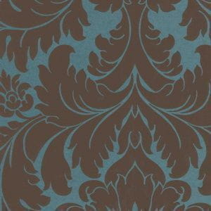 английские обои синие Zoffany Nureyev NUP03003 На фото английские обои синие Zoffany Nureyev NUP03003