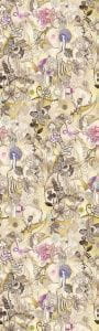 обои в гостиную Sirpi с абстракцией дизайнеркие Missoni 20095 На фото обои в гостиную Sirpi с абстракцией дизайнеркие Missoni 20095