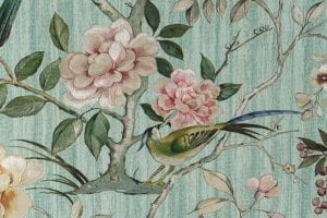 недорогие флизелиновые обои светло-зеленые в комнату японском стиле OVK Design Sirpi Nature 10349-07 На фото недорогие флизелиновые обои светло-зеленые в комнату японском стиле OVK Design Sirpi Nature 10349-07