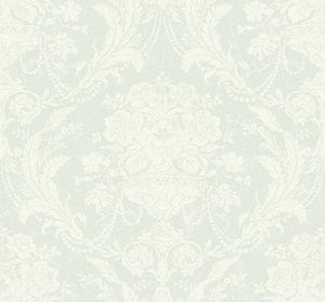 премиум флизелиновые полностью обои зеленые в комнату с дамаском KT-Exclusive Mulberry Place AM92304 На фото премиум флизелиновые полностью обои зеленые в комнату с дамаском KT-Exclusive Mulberry Place AM92304