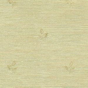 текстильные обои светло-зеленые Sangiorgio с цветами  в классическом стиле Lino 235-109 На фото текстильные обои светло-зеленые Sangiorgio с цветами  в классическом стиле Lino 235-109
