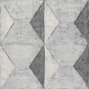 виниловые обои на флизелиновой основе серые Decoprint с геометрией Urban Concrete UC21382 На фото виниловые обои на флизелиновой основе серые Decoprint с геометрией Urban Concrete UC21382