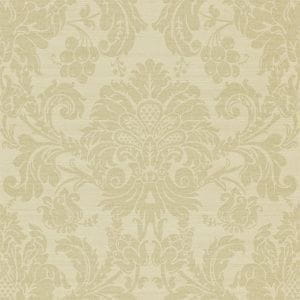 английские элитные бумажные обои капучино в классическом стиле Zoffany Classic Damasks CDW02012 На фото английские элитные бумажные обои капучино в классическом стиле Zoffany Classic Damasks CDW02012
