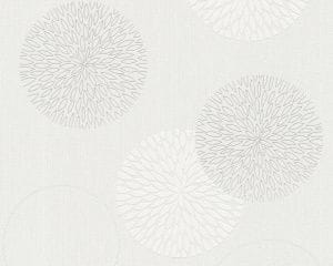 немецкие недорогие виниловые обои серые для кухни AS-Creation Black White 3 937922 На фото немецкие недорогие виниловые обои серые для кухни AS-Creation Black White 3 937922