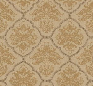 американские бумажные обои коричневые в комнату York с геометрией Gold Leaf GF0724 На фото американские бумажные обои коричневые в комнату York с геометрией Gold Leaf GF0724