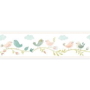 французские флизелиновые полностью обои детские Casadeco бордюры Rose-Nino 85596278 На фото французские флизелиновые полностью обои детские Casadeco бордюры Rose-Nino 85596278