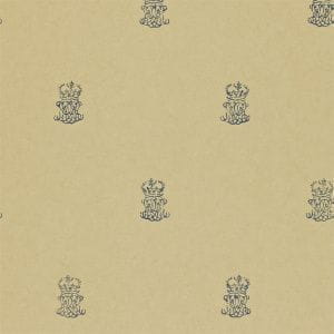 бумажные обои в спальню с дамаском Zoffany Intaglio ZINW310068 На фото бумажные обои в спальню с дамаском Zoffany Intaglio ZINW310068
