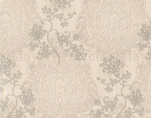 российские недорогие обои в гостиную Euro Decor с дамаском классическом стиле Pompadour 7102-21 На фото российские недорогие обои в гостиную Euro Decor с дамаском классическом стиле Pompadour 7102-21