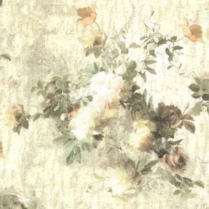итальянские дорогие флизелиновые обои в комнату Zambaiti с цветами  Affresco 20251 На фото итальянские дорогие флизелиновые обои в комнату Zambaiti с цветами  Affresco 20251