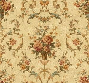 американские бумажные обои коричневые в стиле прованс KT-Exclusive Antique Chic AC40306 На фото американские бумажные обои коричневые в стиле прованс KT-Exclusive Antique Chic AC40306