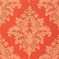 американские обои красные в комнату с дамаском классическом стиле Thibaut Filigree 839-T-2018 На фото американские обои красные в комнату с дамаском классическом стиле Thibaut Filigree 839-T-2018