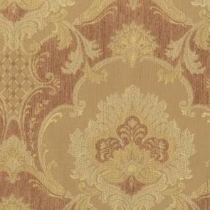 итальянские текстильные коричневые в комнату с дамаском обои ампир Sangiorgio Orleans M560-217 На фото итальянские текстильные коричневые в комнату с дамаском обои ампир Sangiorgio Orleans M560-217
