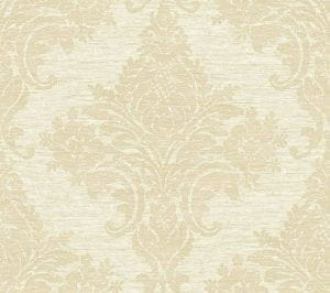 бумажные обои бежевые Decor Deluxe с орнаментом Baroque 0145 На фото бумажные обои бежевые Decor Deluxe с орнаментом Baroque 0145