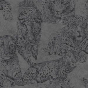 обои черные с абстракцией этно Decoprint Blooming BL22722 На фото обои черные с абстракцией этно Decoprint Blooming BL22722