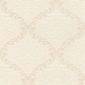 немецкие текстильные обои бежевые Rasch с орнаментом Seraphine 76225 На фото немецкие текстильные обои бежевые Rasch с орнаментом Seraphine 76225