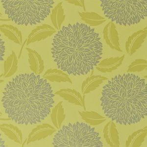 обои зеленые Sanderson с цветами  Classic Collection DCLACE106 На фото обои зеленые Sanderson с цветами  Classic Collection DCLACE106