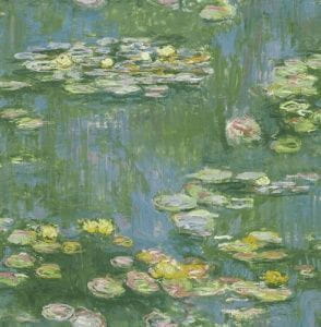 обои зеленые в комнату вставка KT-Exclusive French Impressionist FI71502 На фото обои зеленые в комнату вставка KT-Exclusive French Impressionist FI71502
