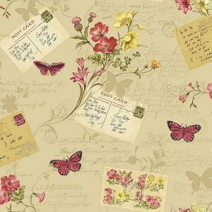 обои бежевые Arthouse с текстом Sophie Conran 950901 На фото обои бежевые Arthouse с текстом Sophie Conran 950901
